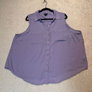 Torrid Tank Top Size 3X Purple